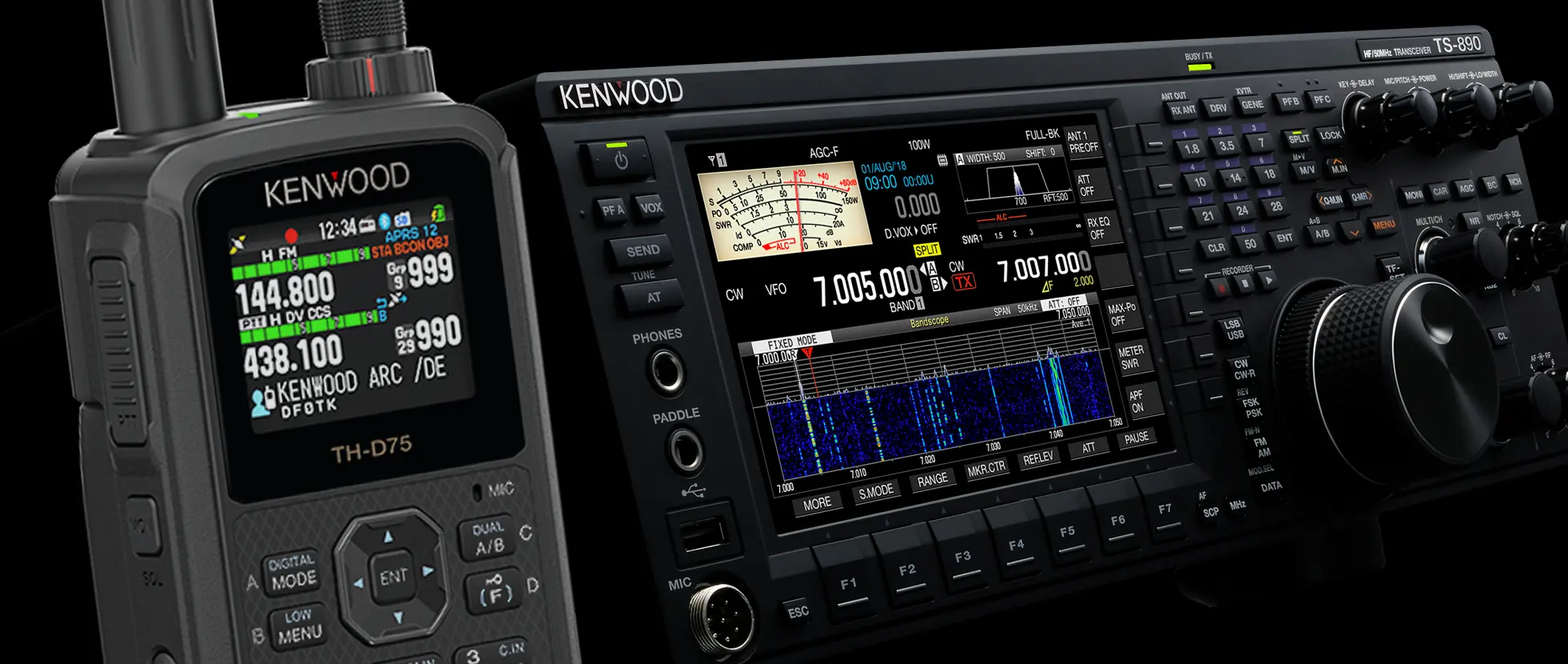 Kenwood Amateur Radio Equipment